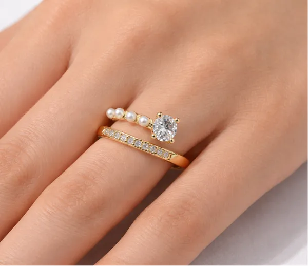 Multicolor_Pearl_Pave_Solitaire_Band_Ring_For_Women